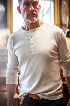 The New Elder Henley Shirt Raw