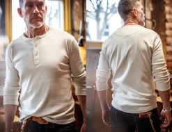 The New Elder Henley Shirt Raw