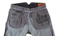 The New Frontier 14Oz Selvedge Anti-Bac Raw Denim Jeans