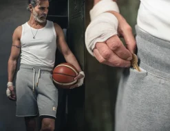 Track And Field Short Grey