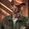 Trucker Badge Cap Rust Tan