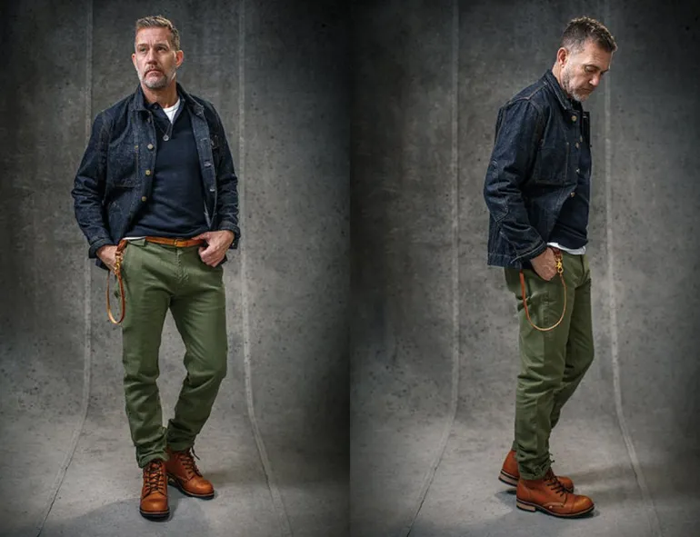 Virgil Chino Army Green