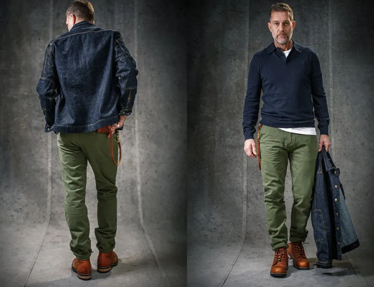Virgil Chino Army Green