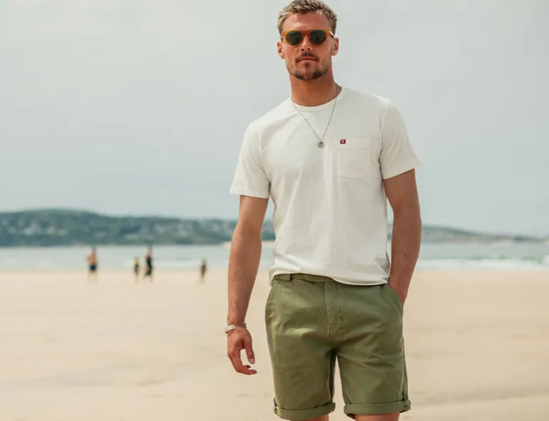Virgil Chino Shorts Army Green