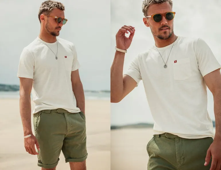 Virgil Chino Shorts Army Green